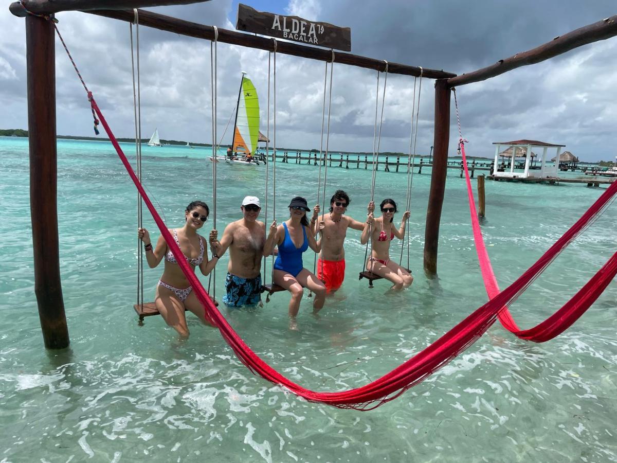 Hotel Aldea 19 Bacalar Exterior foto
